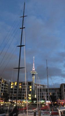 skytower night